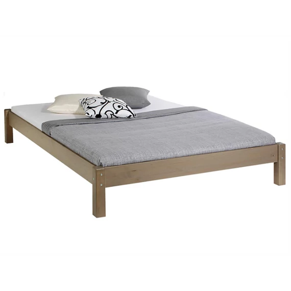 TAJFUN 140 x 190 fenyő futon ágykeret (barnás szürke) 71054