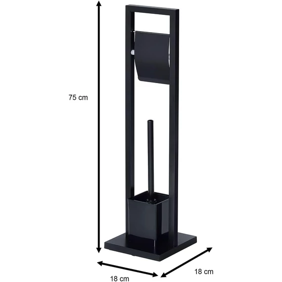TOMA toalett szett (fekete) 30602