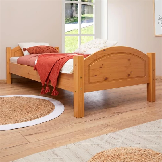 FLIMS 90 x 200 fenyő heverő ágykeret (bükk szín) 72902