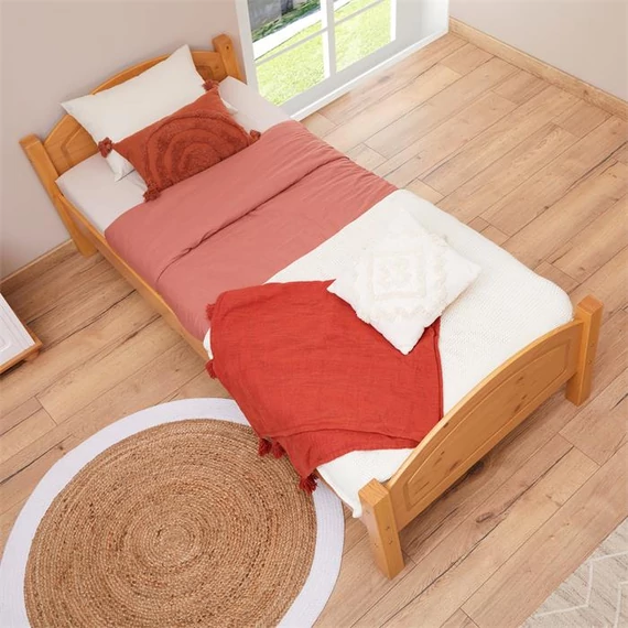 FLIMS 90 x 200 fenyő heverő ágykeret (bükk szín) 72902