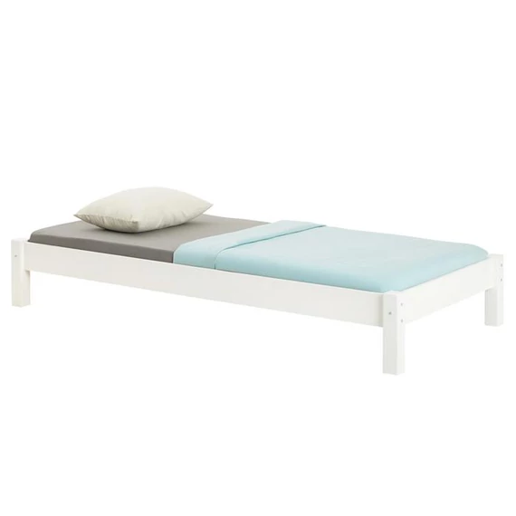 TAJFUN 90 x 190 fenyő futon ágykeret (fehér) 71056