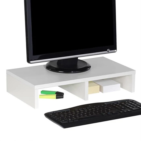 MONITOR monitortartó polc (fehér) 93885
