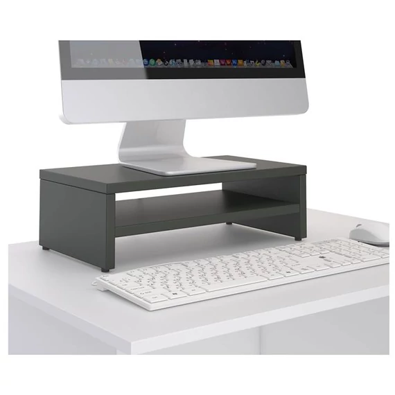 SUBIDA monitortartó polc (sötét szürke) 94618