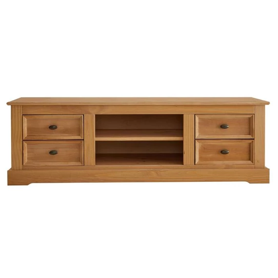 KENT TV - HIFI fenyő komód (viaszolt) 81386
