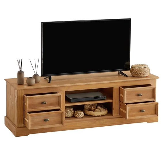 KENT TV - HIFI fenyő komód (viaszolt) 81386