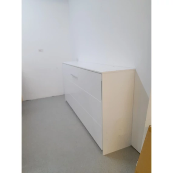 MARTIN 90 x 200 lenyitható komódágy (fehér) J01700