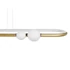 FEALE fém LED-es függőlámpa (arany-fehér) 23858