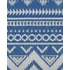 NAGPUR geometrikus szőnyeg 120 x 180 cm (kék-fehér) 50433