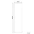 KURIN pamut futószőnyeg 80 x 300 cm (piros-kék) 24557