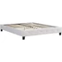 CORSE 160 x 200 szövet futon francia ágykeret ágyráccsal (fehér) 51392