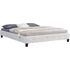 CORSE 160 x 200 szövet futon francia ágykeret ágyráccsal (fehér) 51392