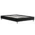 NIZZA 140 x 190 szövet futon franciaágy (fekete) 51036