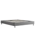 NIZZA 160 x 200 szövet futon francia ágykeret (szürke) 51300