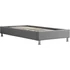 LAREDO 90 x 200 szövet futon heverő ágyráccsal (fekete) 95074