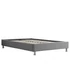 NIZZA 120 x 190 szövet futon heverő (szürke) 51296