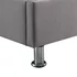 NIZZA 120 x 190 szövet futon heverő (szürke) 51296