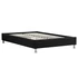 NIZZA 120 x 190 szövet futon heverő ágyráccsal (fekete) 51297