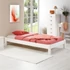 TAJFUN 90 x 190 fenyő futon ágykeret (fehér) 71056