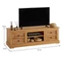 KENT TV - HIFI fenyő komód (viaszolt) 81386